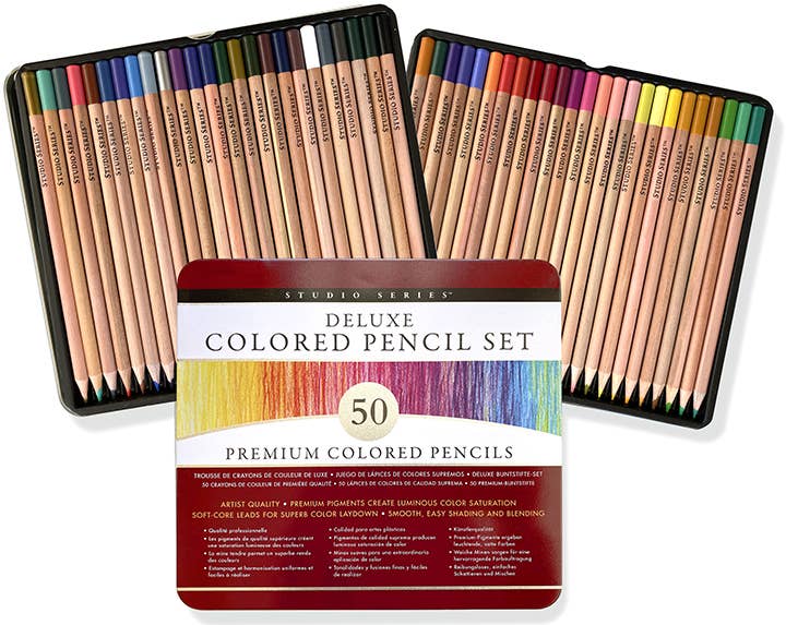 Studio Series Deluxe Colored Pencil Set (Set of 50) – Q.E.D. Astoria