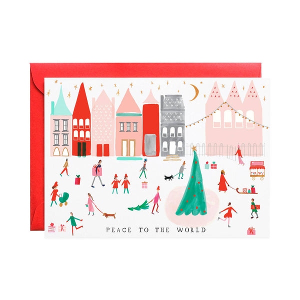 Peace to the World Holiday Greeting Card (Boxed)