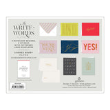 Cheree Berry The Write Words Greeting Assortment with Booklet