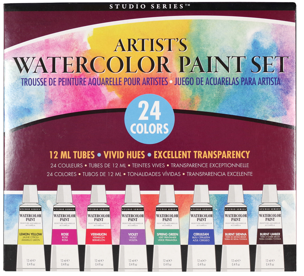 Studio Series Metallic & Neon Watercolor Paint Set – Q.E.D. Astoria