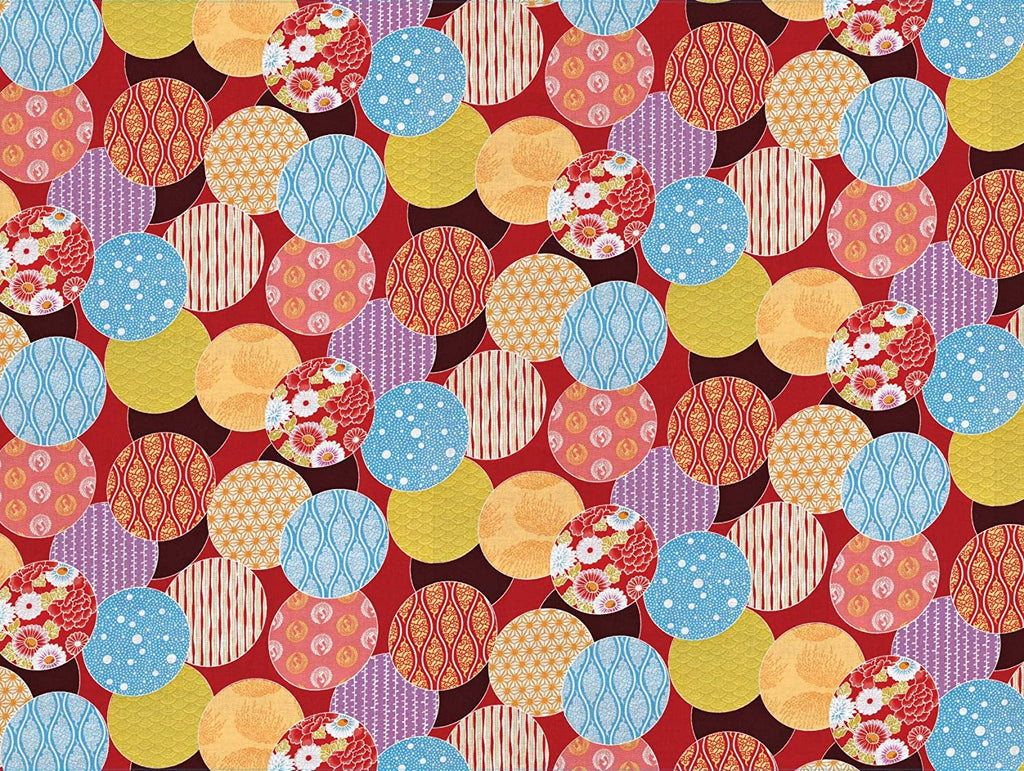 Japanese Kimono Gift Wrapping Papers: 12 Sheets of 18 x 24 inch