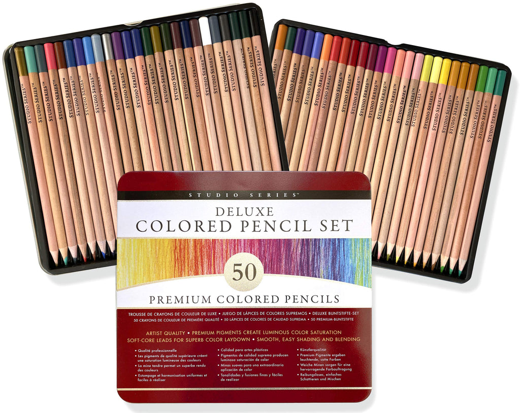 Colored Pencil Set - 55-Piece Set