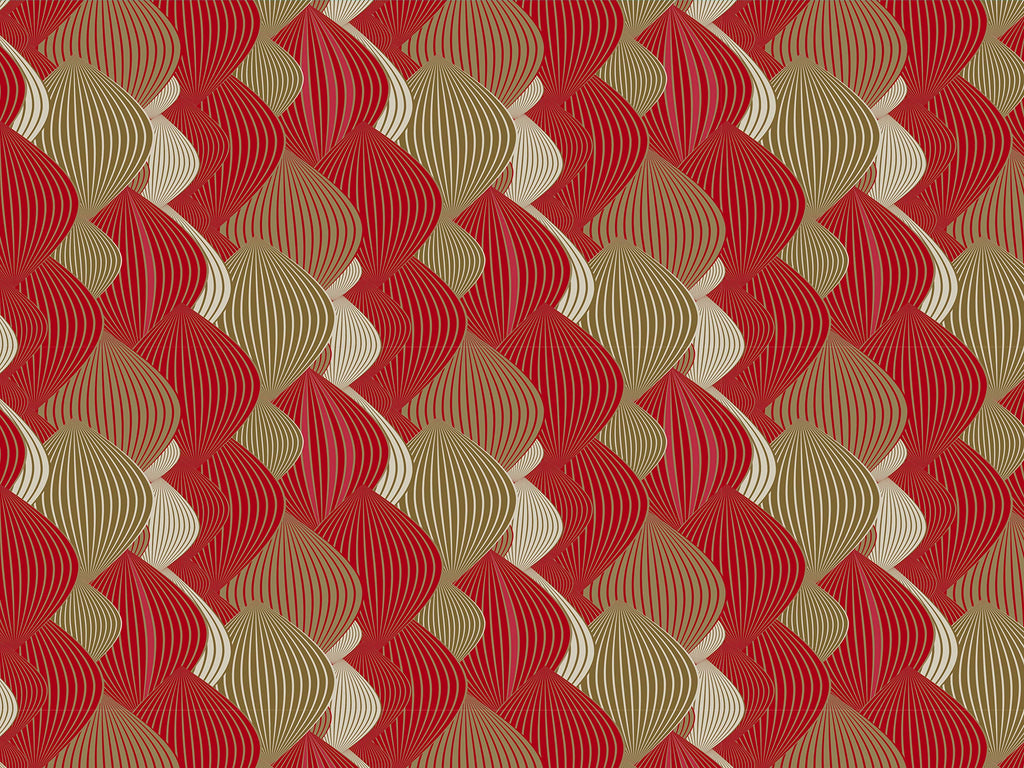 Red & Gold Gift Wrapping Papers 12 Sheets: High-Quality 18 x 24 inch W –  Q.E.D. Astoria
