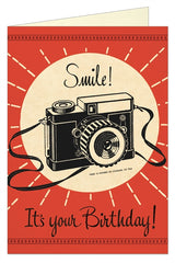 Birthday Camera Greeting Card