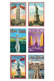 New York City Vintage Postcards in Collector's Tin