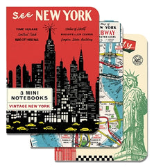 New York City Vintage Mini Notebooks