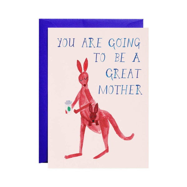 A Baby Joey - Greeting Card