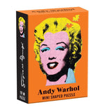 Andy Warhol 100-Piece Mini Shaped Puzzle Marilyn
