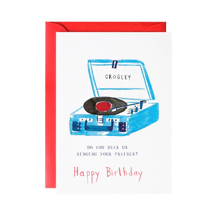happy birthday from us greeting card – paste