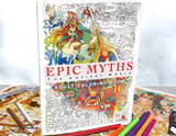 Epic Myths Coloring Book ***LOCAL ARTIST***